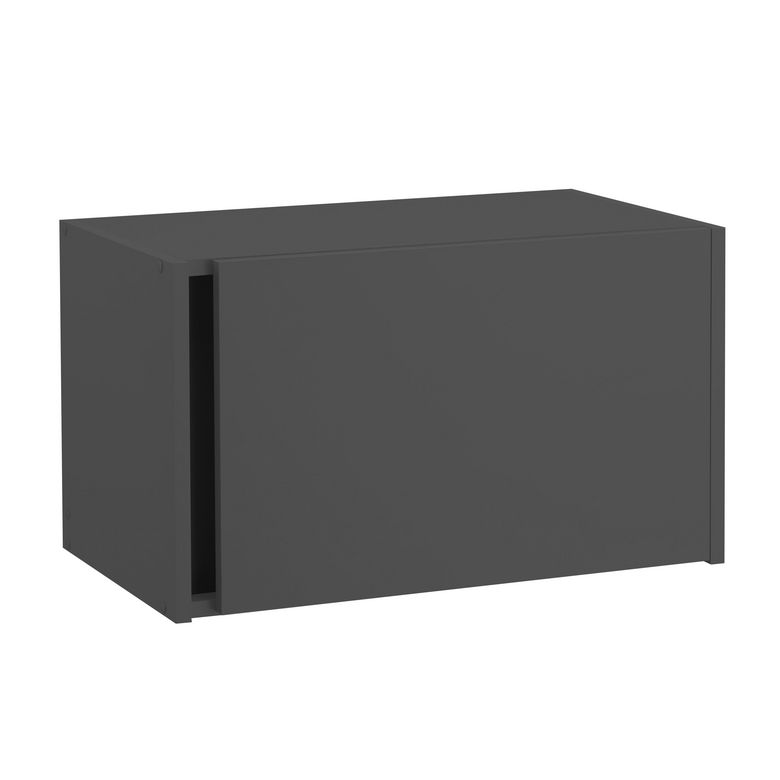 Meuble haut abattant DECO anthracite Main Image